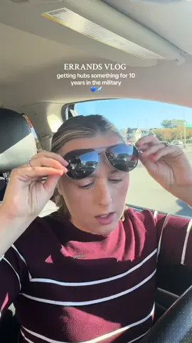 10 years in the airforce is incredible!! So proud of you @A1_Luck 💙 #errandsvlog Military gift  Errands vlog Shop with me  Motherhood