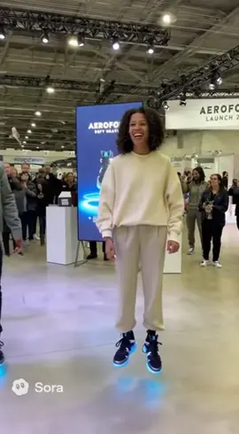 POV: gravity doesn’t apply to your shoes 😎 #LevitatingShoes #Aerofoot #NextGenFashion