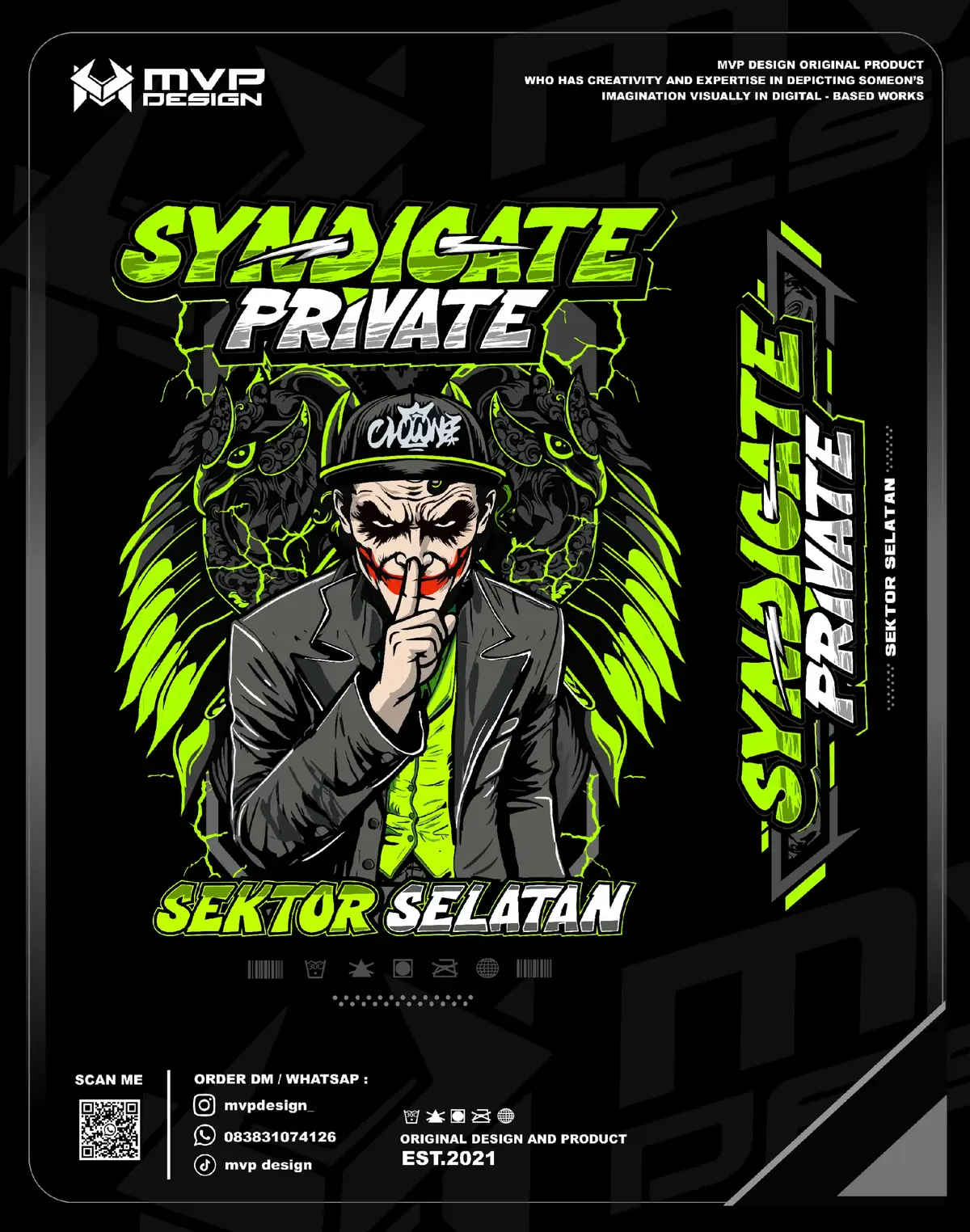 Terima kasih sudah Order😀 info Order Logo Wa : 083831074126 iG : mvpdesign_ Sablon Baju @mvp.sablon MELAYANI JASA DESIGN LOGO - LOGO BANNER - LOGO RACING - LOGO SOUND SYSTEM  - LOGO TEAM Dan  - SABLON SATUAN - LUSINAN - CETAK STICKER ANTI AIR - CETAK BANNER KAIN & JARING #logokeren  #kaospemuda #logokarnaval #karnaval #designlogo 