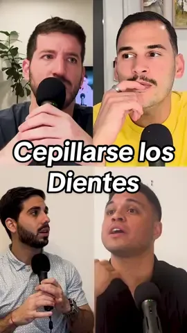 ¿Cómo y cuántas veces cepillarse los dientes? 🤔 . . #Podcastenespañol #debate #relaciones #podcastvenezuela 