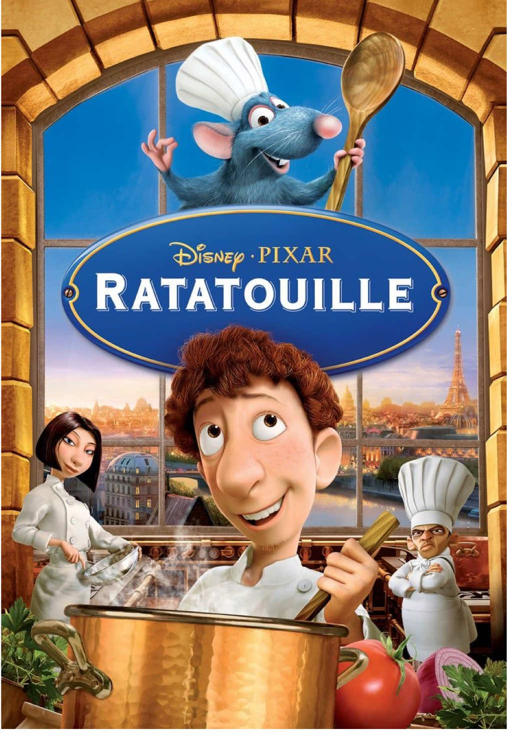 Ratatouille 2007 (Completa) La rata Remy viaja a París para cumplir su sueño: convertirse en un gran chef. Aunque las ratas no pueden entrar en las cocinas, se hace amigo de un chico mediocre que trabaja en un restaurante de lujo. #peliculas #paratiiiiiiiiiiiiiiiiiiiiiiiiiiiiiii #peliculasanimadas #ratatouille 