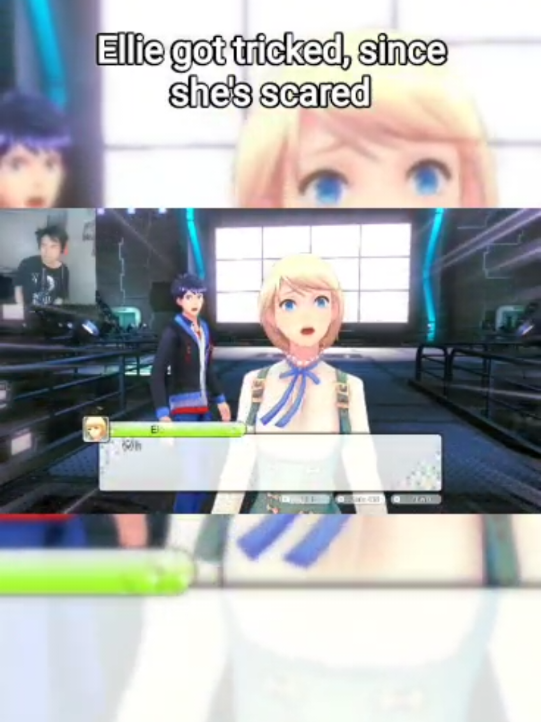 Ellie got tricked, since she's scared  #TokyoMirageSessionsFEEncore #Gameplay #Gaming #Nintendo #NintendoSwitch #Anime #AnimeGamer #Weeb #Otaku #Funny #Lol #YouTubeClips 