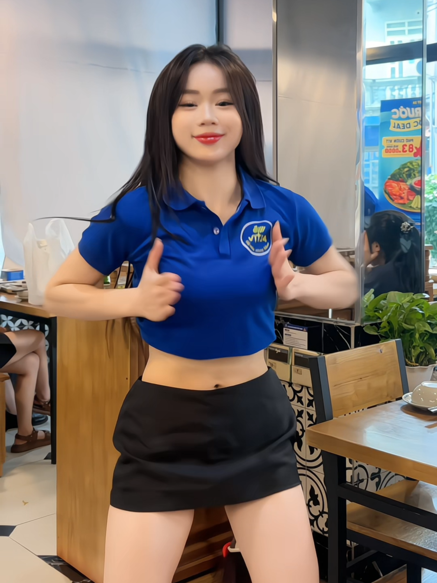 Khách đến chỉ thích gặp ẻm thui #vit34 #xuhuong #fyp #dance #trendingtiktok #poppynguyen