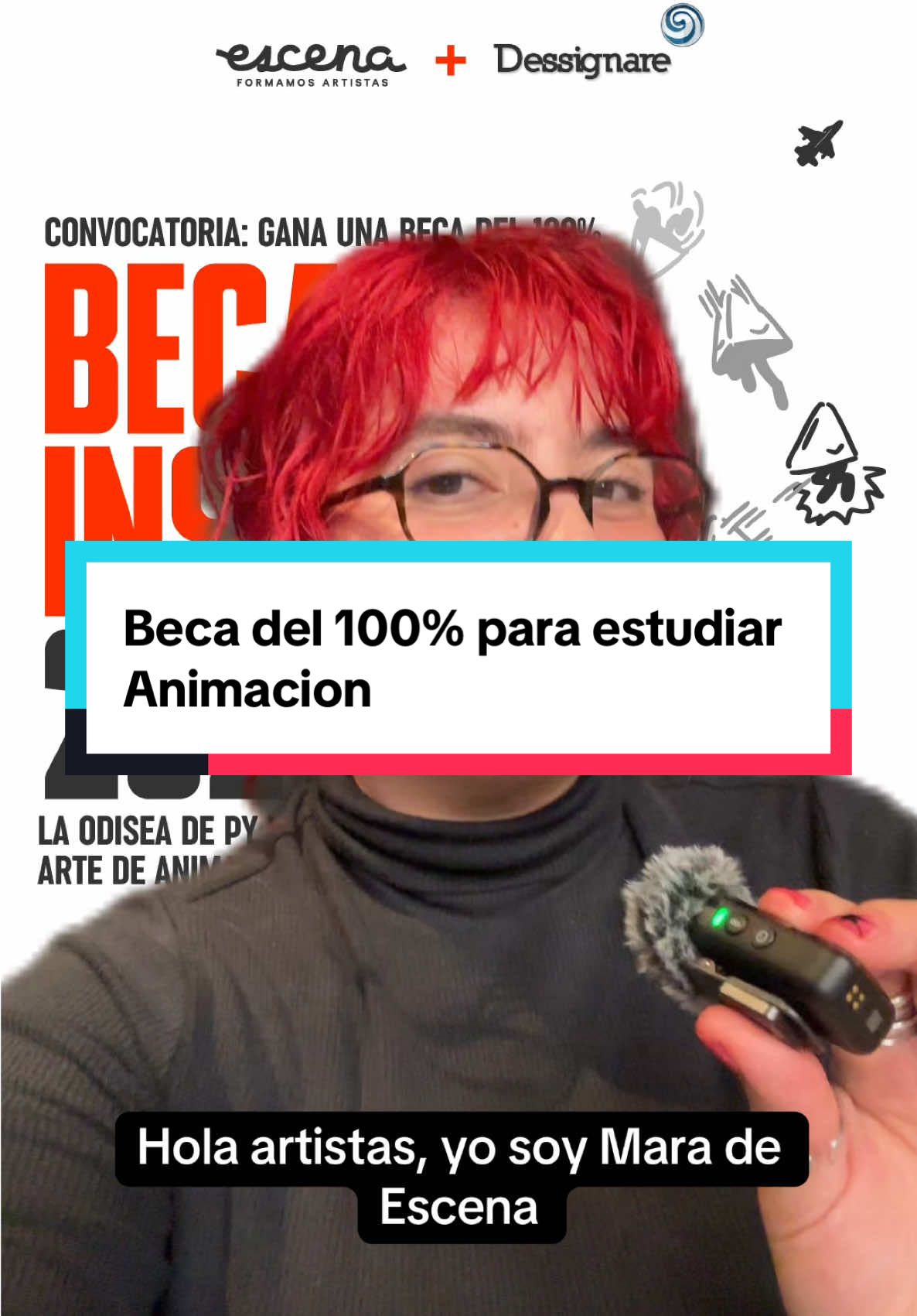 La convocatoria de la #BecaInspira 2025 ya está abierta. Tienes hasta el 27 de octubre para registrarte y comenzar esta aventura creativa que podría llevarte a estudiar en Escena, una de las mejores escuelas de animación en México. Comenta la palabra “Inspira” y te mando la convocatoria y el link de registro o consulta la convocatoria completa en escena.edu.mx/beca-inspira    #beca #laodiseadepy #escuelaescena #animacion 