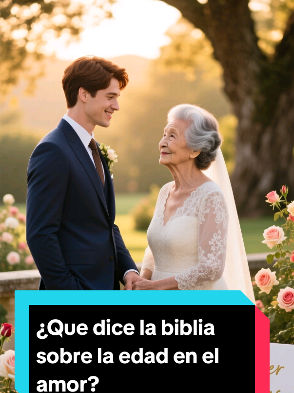¿Que dice la biblia sobre la edad en el amor?#amor #edad#juventud 