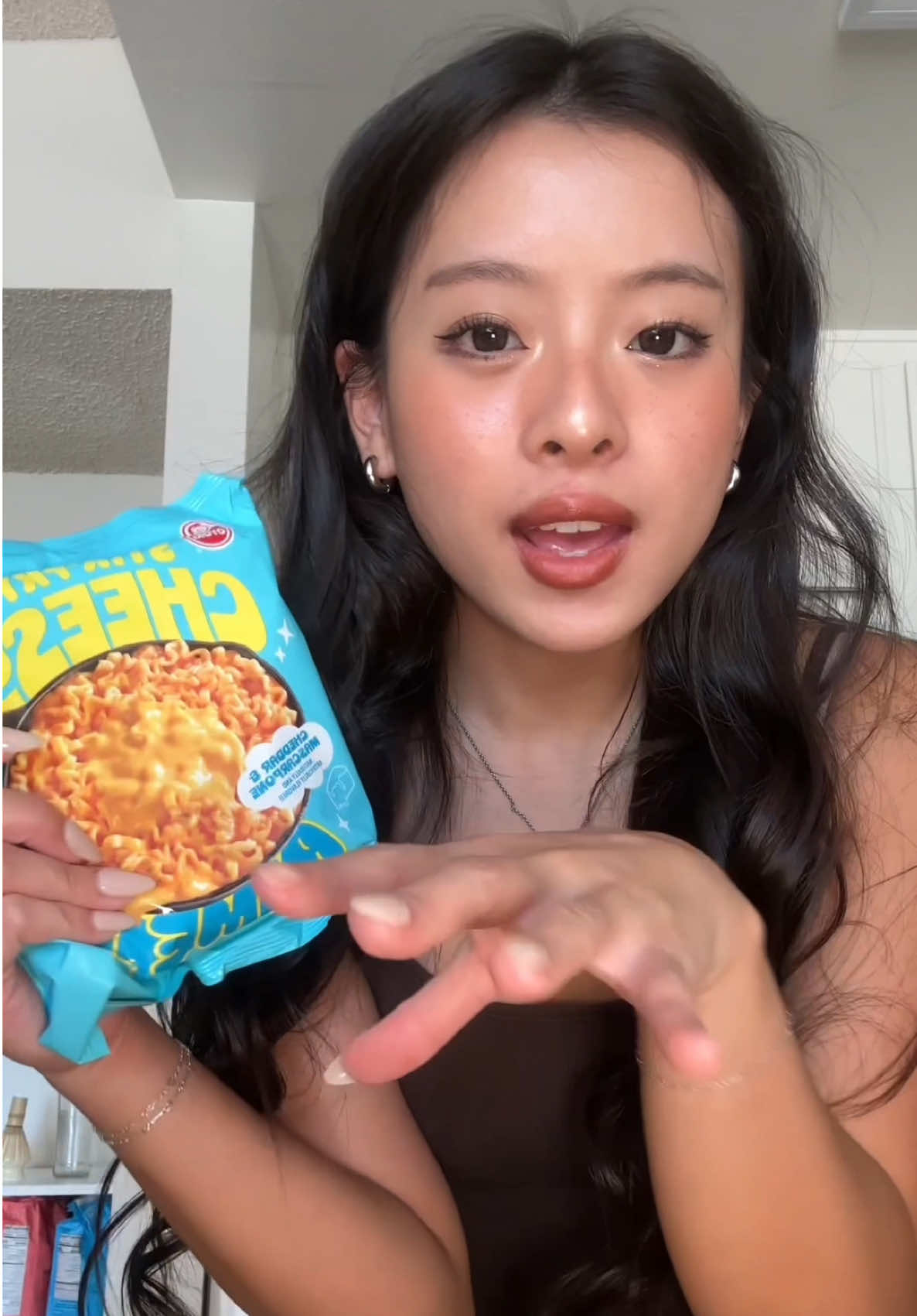 i now only crave cheesy ramen 😭 available on amazon and hmart! #mukbang #ramen #otoki 