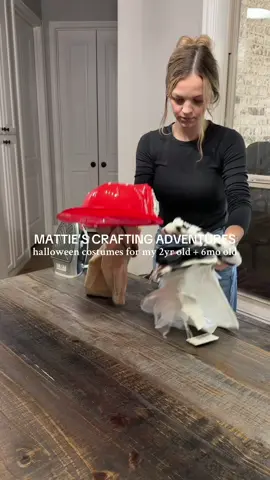 MATTIE’S CRAFTING ADVENTURES!!! halloween costumes for my 2yr old + 6month old!!!