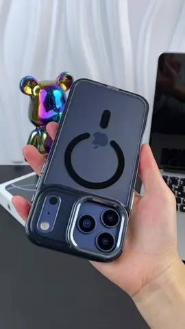 Shockproof Black MagSafe Case 😌 #cool #iphone17 #iphone17promax #iphonecase #magsafe #forhim #trending #newiphone #caseiphone #fyp #foryoupage #tiktok #black #case 