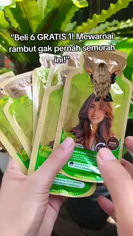 > 🖤 PEWARNA RAMBUT VIRAL, BEBAS RIBET! 🤎 > Salsa ChromaFusion ini pewarna rambut versi terbaru: > ✅ Praktis, mudah dipakai di rumah. > ✅ Tersedia 6 pilihan  > ✅ Membantu melembapkan rambut saat mewarnai. > Promo spesial: Beli 6 dapat 7 bungkus! > 🛒 Ambil paket hematnya di keranjang kuning sekarang! 👇 #SalsaHair #PewarnaRambut #CatRambut #SalsaChromaFusion #RambutHitam