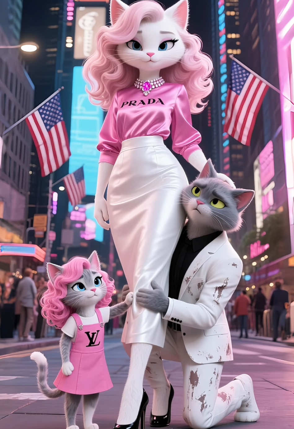 Daughters can protect their mothers too! #us #usa #fyp #foryou #aicat