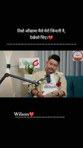 Timro Aakhama Maile Mero Jindagi Nai Dekheko Thiye..💔#emotional #trueline #fyp #foryou #fouryoupage 