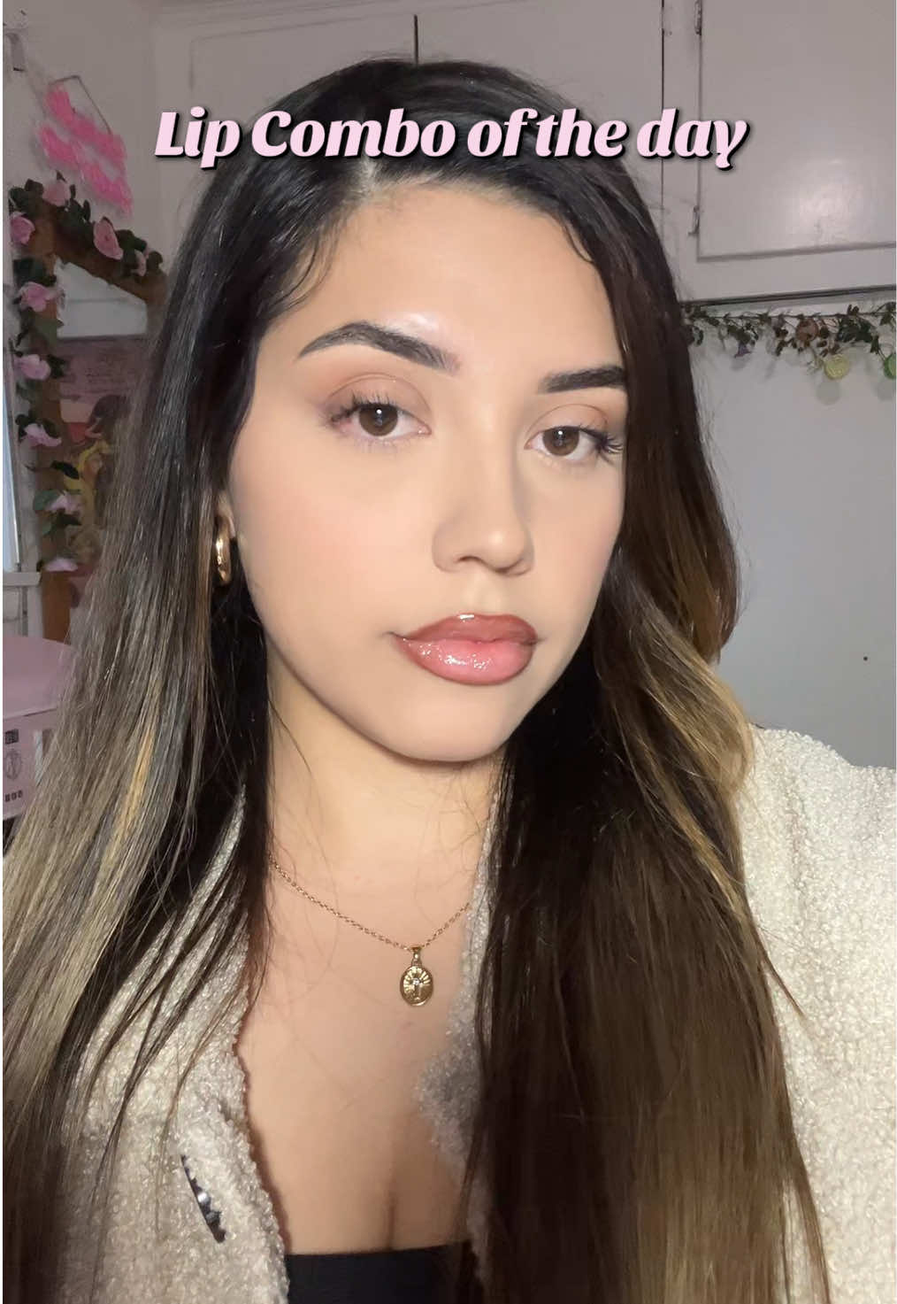 Love this combo 😍 @elfcosmetics @SHEIN  #lipcombo #sheinfinds #elflipoil #elfcosmetics #makeup 