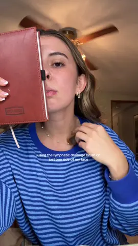 is the difference not crazy?!  #lymphaticdrainage #lymphaticmassage #lymphaticsystem #drybrushing #guashua 