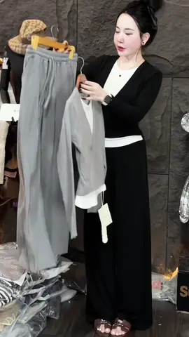 Set Bộ Thun Tăm Cổ U Phối Kéo khóa #setbo #setdoxinh #bothudong #thoitrangnu #xuhuong 