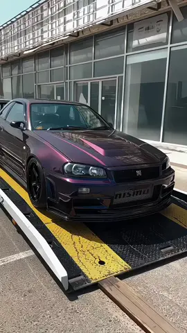 Nissan Skyline GT-R R34 PURPLE🇯🇵 #fyp#nissan#gtr34#foryoupage#masukberanda 