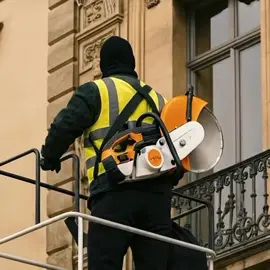 Proses pencurian perhiasan Napoleon di Museum Louvre Prancis pada tanggal 19 Oktober 2025 - direkonstruksi ulang oleh sora berdasarkan kejadian sebenarnya  #pond5 #fyp 