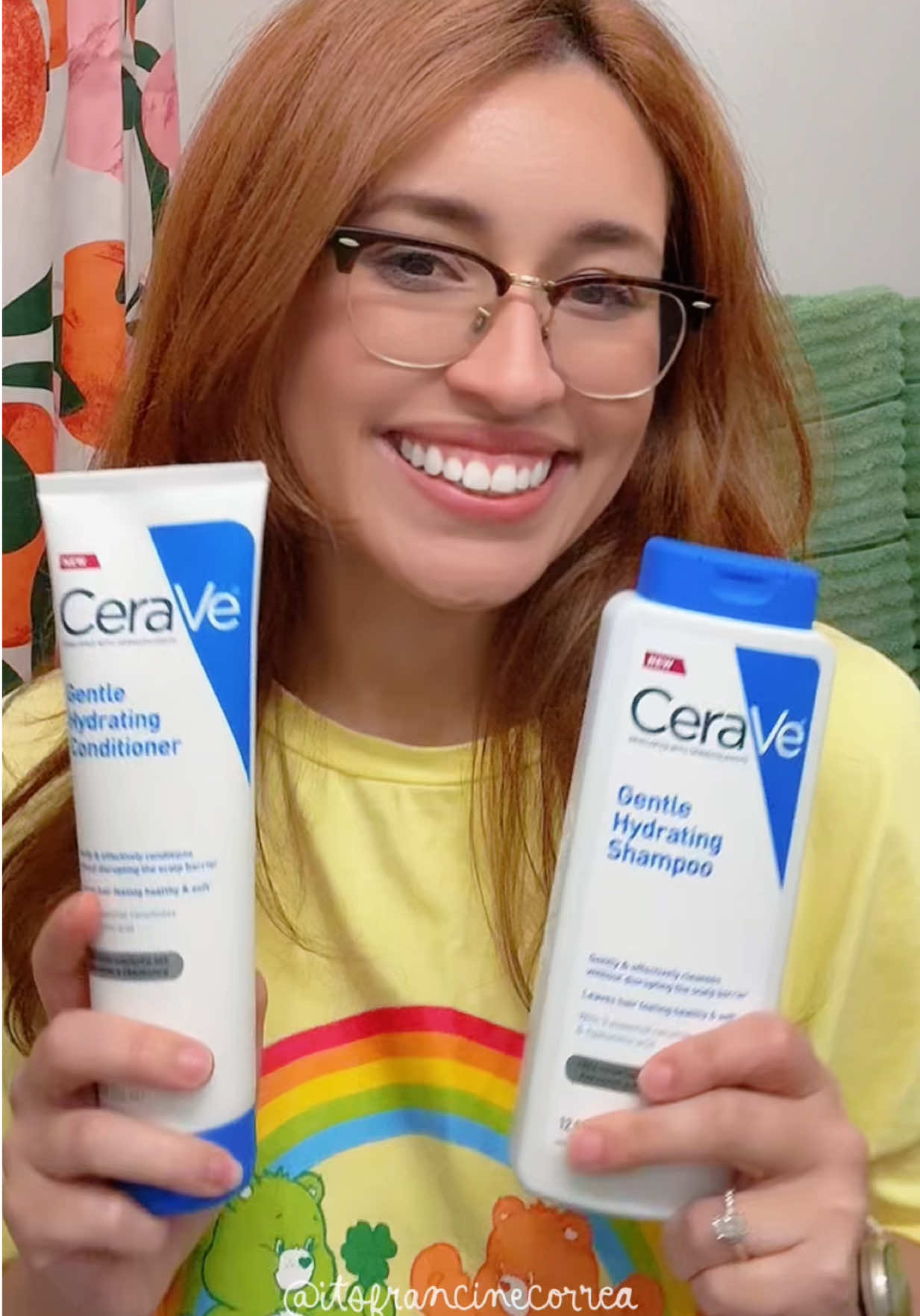 💙 CeraVe Hydrating Shampoo and Conditioner 💙 #complimentary #CeraVeHairCare #GiftedbyCeraVe #Ad @CeraVe @influenster #ItsFrancineCorrea 