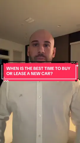 The most asked question I receive is- When is the best time to buy a car? Here are the top three periods you should aim for when buying or leasing a brand new car ##carbuyingtips##dealershiptiktok##dealershiplife##carbuyingtips##thecarhacker