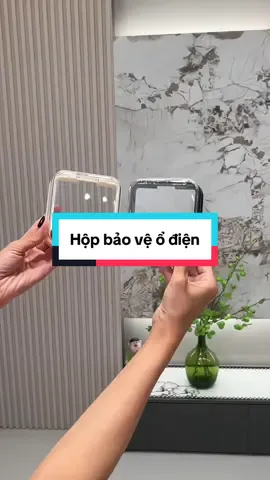 Hộp bảo vệ ổ điện #giadungtienich #giadungthongminh #fyp #hopbaoveodien 