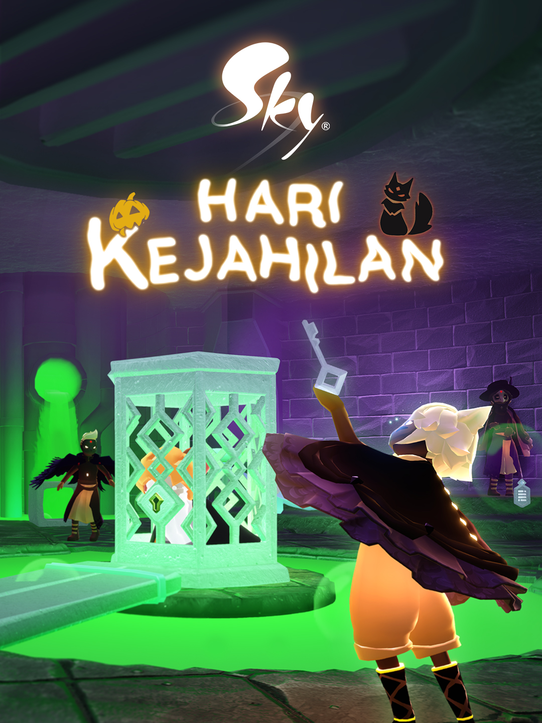 🎃 Dokter sudah datang… ayo kita buat kejahilan, anak-anak Sky! 🧩 Buat teman-temanmu kebingungan dan buat keributan di Kepiting Terkekeh sambil mengungkap rahasia roh baru yang tersembunyi dalam misteri ✨ 🔗 Detail lebih lanjut di link di bio kami! #daysofmischief #skycotl #halloween #spookyseason #muahaha #harikejahilan
