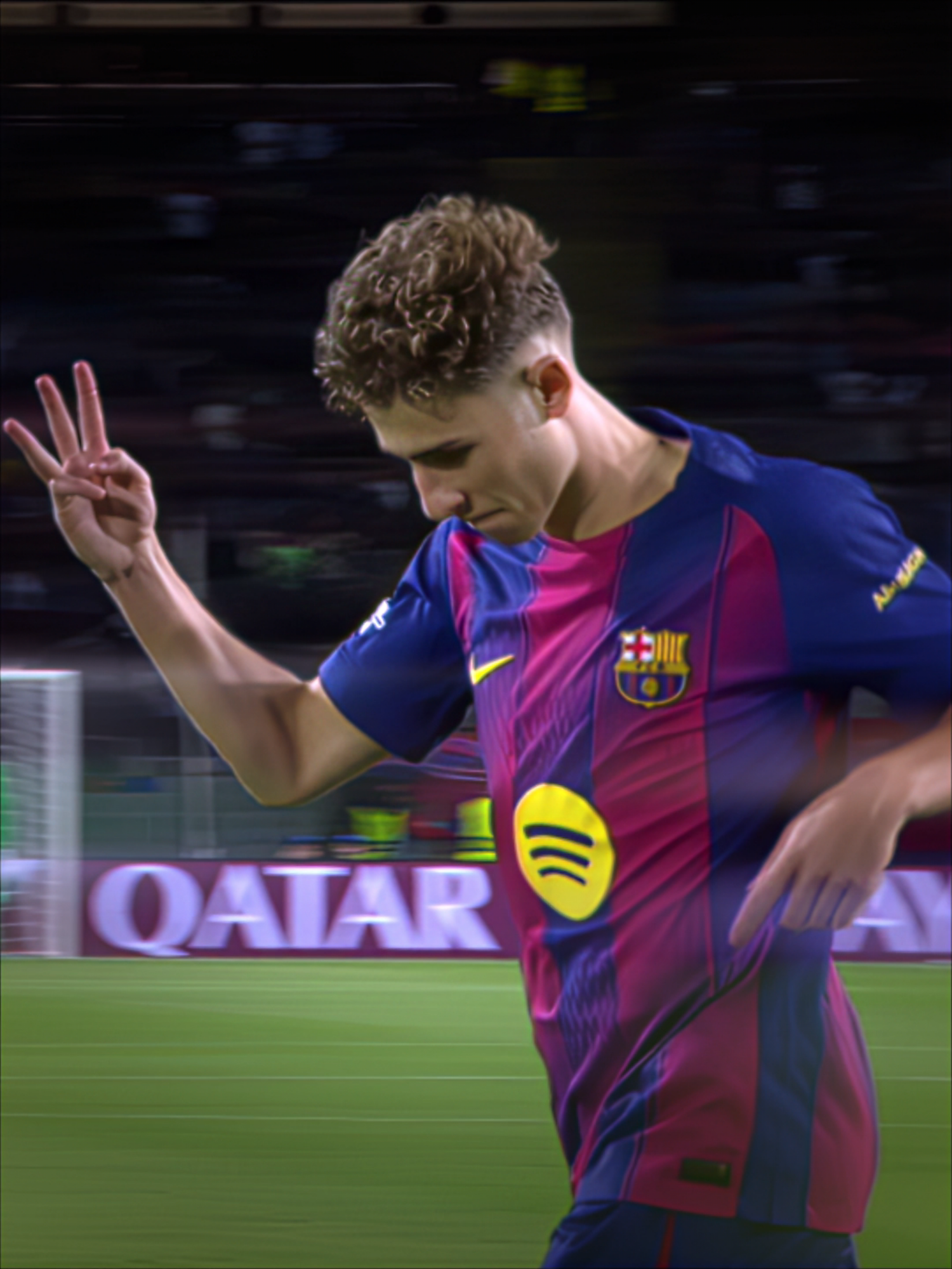 olympic mode fermin 😤 #ferminlopez #fcbarcelona