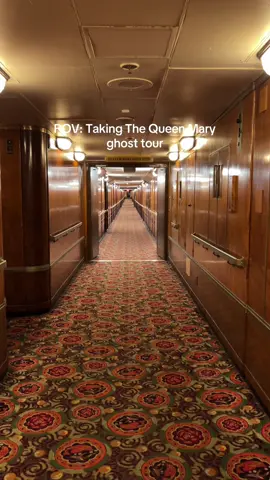 📍1126 Queens Hwy Long Beach, CA 90802 Queen Mary Haunted Encounter Did you know the historic Queen Mary has guided ghost tours? Wander around the ship for a 1-hour guided tour to hear all the ghostly lore of this legendary ship. It's #2 haunted destination in the country, so you'll hear plenty of the notorious stories of ghost sightings! Explore the most haunted areas of the ship like Stateroom B340, the iconic pool, engine room, propeller room, and more! This walking tour is perfect for spooky season, but they also offer this experience year-round. Book your tickets & reserve your tour on their website!  #queenmary #haunted #halloween2025 #wheretogo 