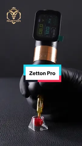 Ambition Zetton Pro Wireless Tattoo Machine.🔥🔥 ✨Direct Drive System ⚡Custom Brushless Motor ⚡Battery Capacity: 2400mAh 🌟Two Types of Grips: 34/42mm.                                       #fyp #ambitiontattoomachine #foryour #tattooequipment #tattoo #tattoomachine #tattooed #tattoosupply #tattooshop #tattooidea 