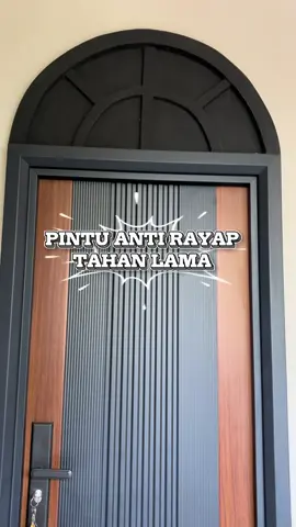 Sekarang ud g jaman pakai pintu kayu ya bun, lebih elegan n estetik pintu dr baja😍 #fyp #pintubaja #pinturumah #pintuminimalis #pintualuminium 