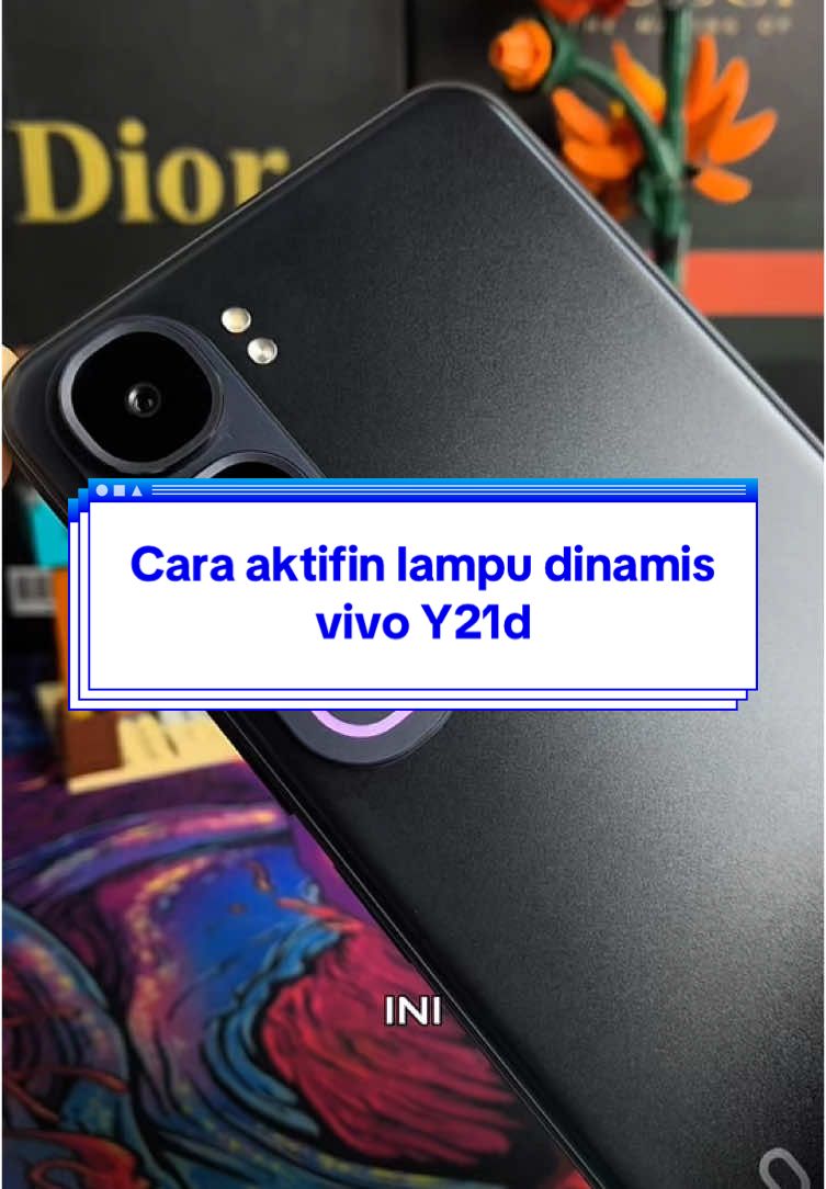 Cara aktifin lampu dinamis vivo Y21d #vivo #vivoindonesia #vivostoreindonesia #gadget #elektronik 