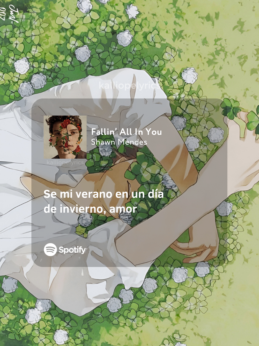 Fallin' All In You - Shawn Mendes #shawnmendes #lyricsvideo #musicvideo #lyrics #musica #album #fyp