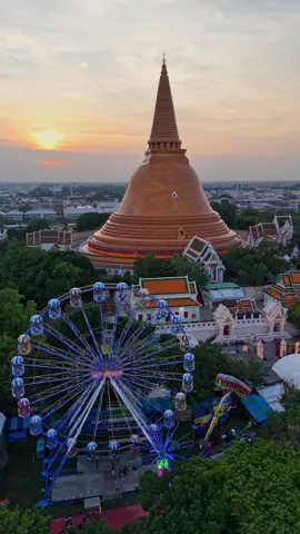 🎉จัดเต็ม 🎉สวนสนุกงานวัดพระปฐมเจดีย์ ฝั่งประตูโพธิ์ทอง ตั้งแต่วันนี้ - 10พ.ย. 68 #tiktokพาเที่ยว #สวนสนุก #งานวัด #นครปฐม #เที่ยวนครปฐม 