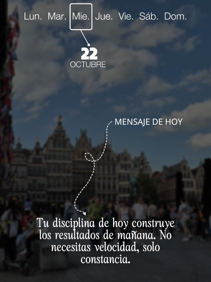 # Tu disciplina de hoy construye los resultados de mañana, no necesitas velocidad solo constancia  #CapCut 