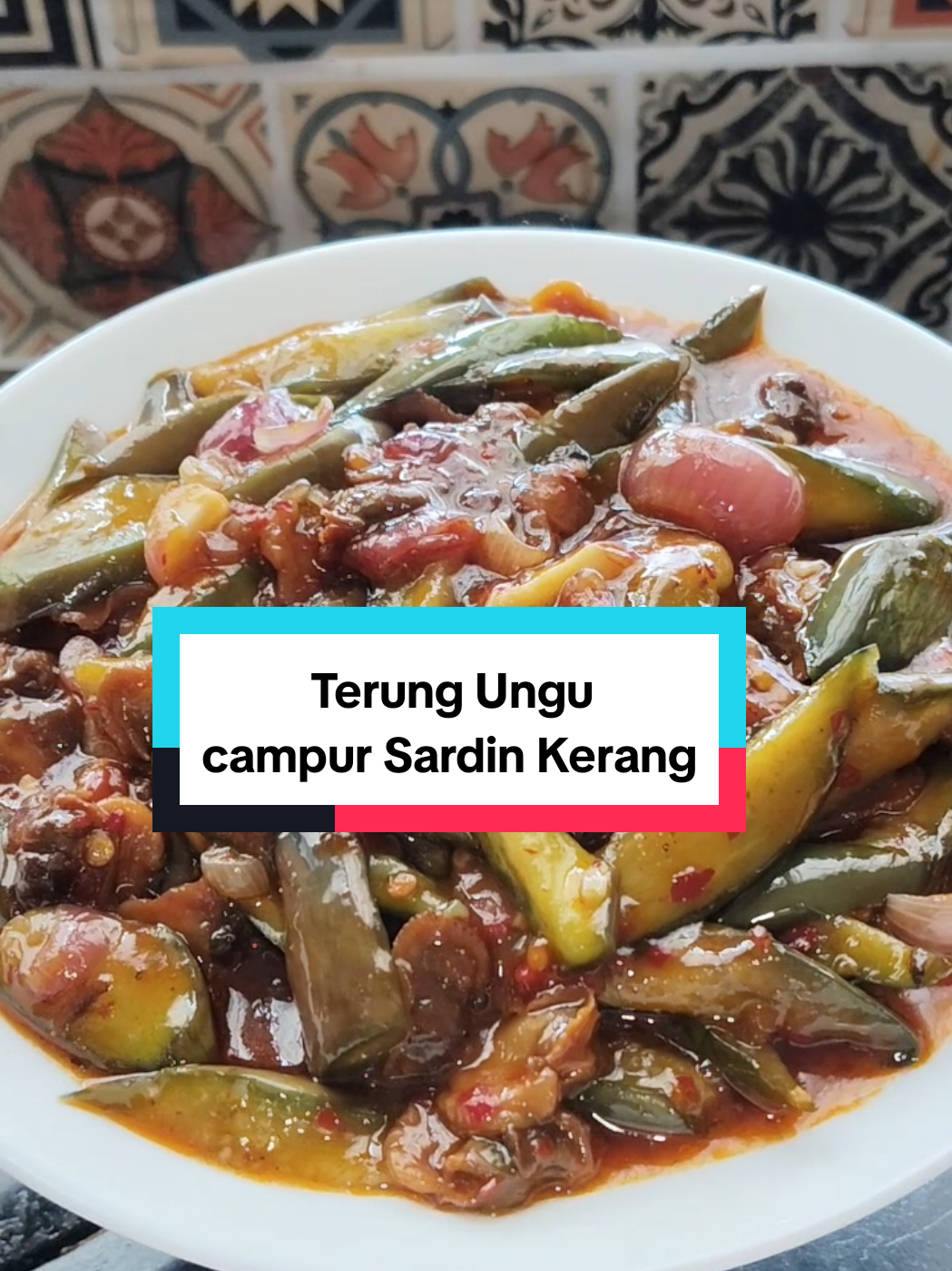 Terung Ungu campur Sardin Kerang 