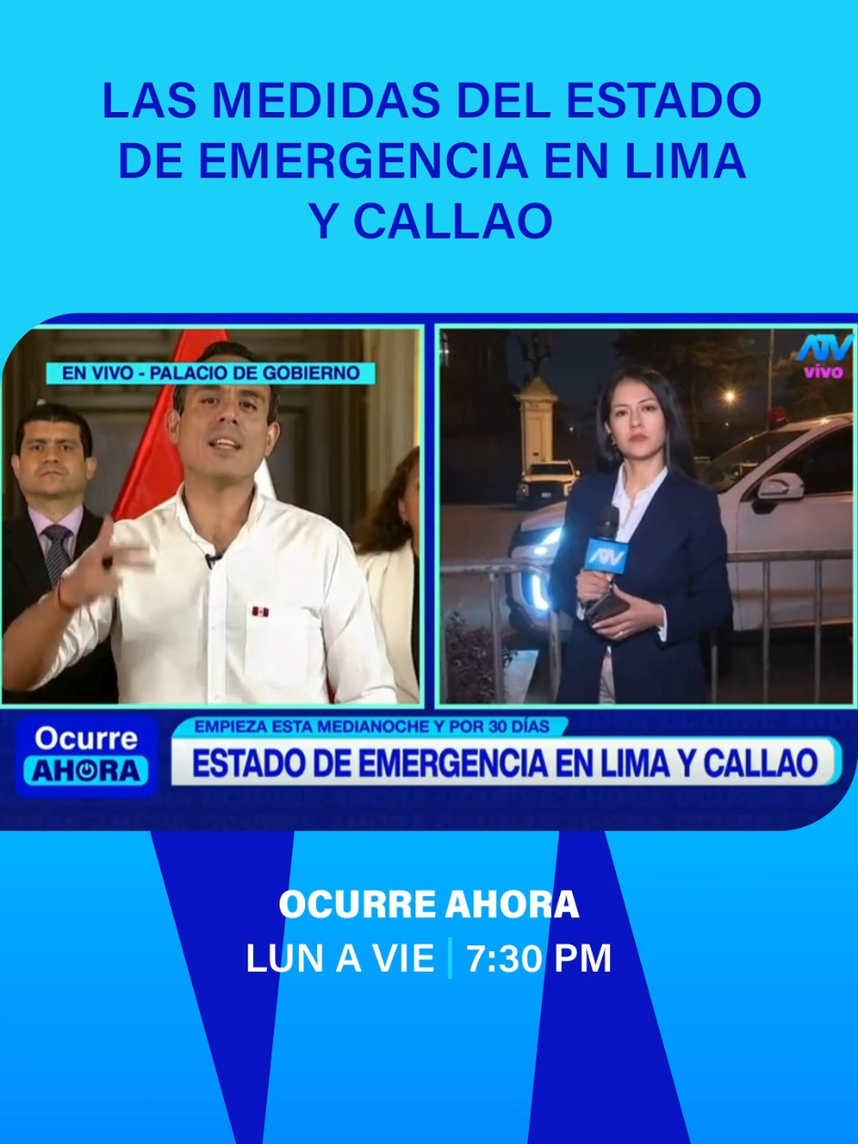 ➡️ La disposición, que representa un cambio de estrategia frente a la inseguridad ciudadana, permitirá a las Fuerzas Armadas apoyar a la Policía Nacional en operativos conjuntos para recuperar el control de espacios públicos. #ATV #atvnoticias #ultimominuto #medidas #estadodeemergencia 