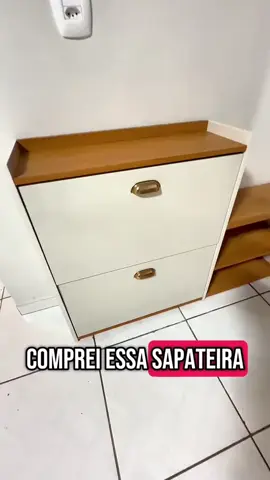 Sapateira Multiuso Organizador Calçados Hall Entrada Closet  Banquinho 21 Pares Sapato Organizadora #sapateira #organizador #calcadosfemininos 