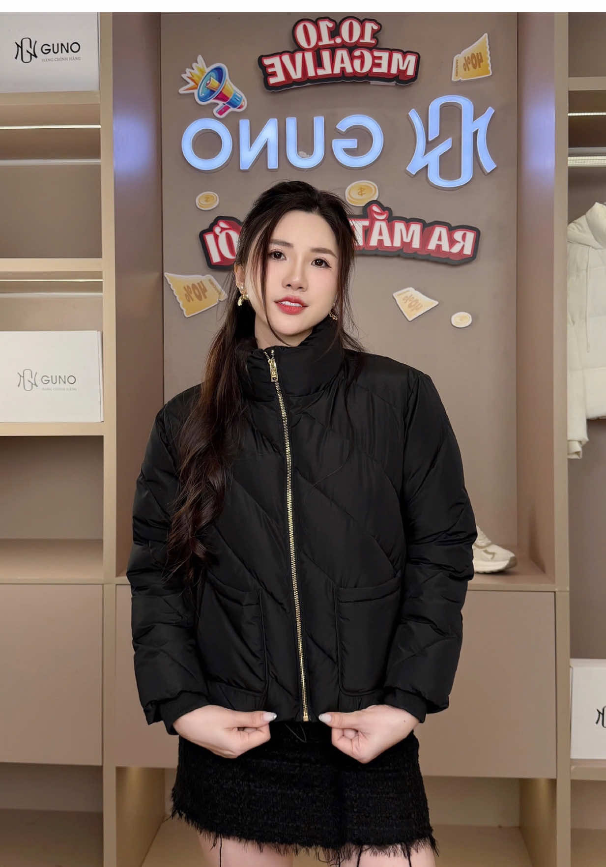 Áo lông vũ xịn cho các chị đây ạ 😎 #phuongnguyenguno 