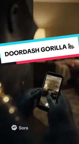 even Gorilla Man gets trauma from seeing guys passed out on couches in their own homes 😓 #doordashgirl #doordash #gorillaman #sora #fyp 