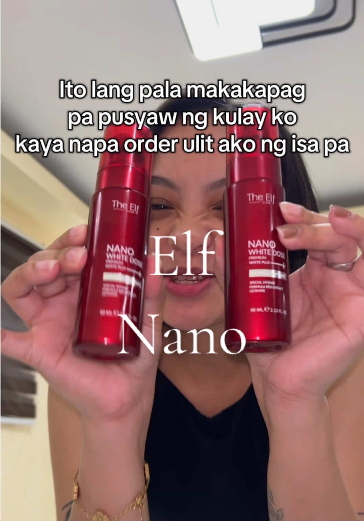 Super satisfy ako sa product na ito❤️🥰 #fyppppppppppppppppppppppp #tiktok #fyp #elfnano #elfnanowhitedose 