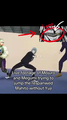 They really though they were going to have a Yuji and Todo level performance 😭✌️ Yuji Itadori please save us #jujutsukaisen #yujitadori #mahitoreturn #megumi #modulo 