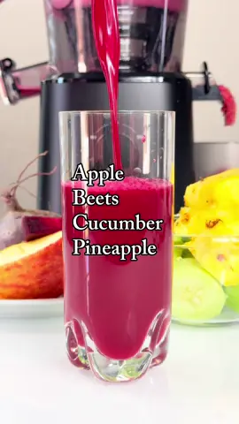 Power through your day with this revitalizing juice that hydrates, energizes and keeps you feeling your best.  ➡️ Apple  ➡️ Cucumber  ➡️ Beets ➡️ Pineapple  This is the Nama J2 juicer. You can get 10% off all Namawell juicers and accessories with the discount code TFMD10. Also click the link in bio for more! @thefoodmusediary - Unfolding Wellness One Sip at a Time #juice #juicing #juicingrecipes #nama #namaj2 