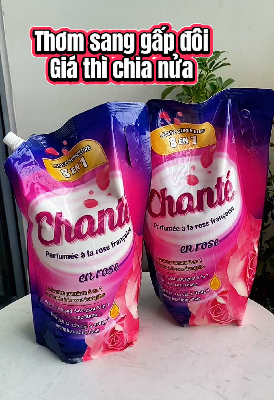 6,1kg tự tin giặt 3,4 tháng không hết nhé các chị mình #nuocgiat #nuocgiatxa #nuocgiatchante 