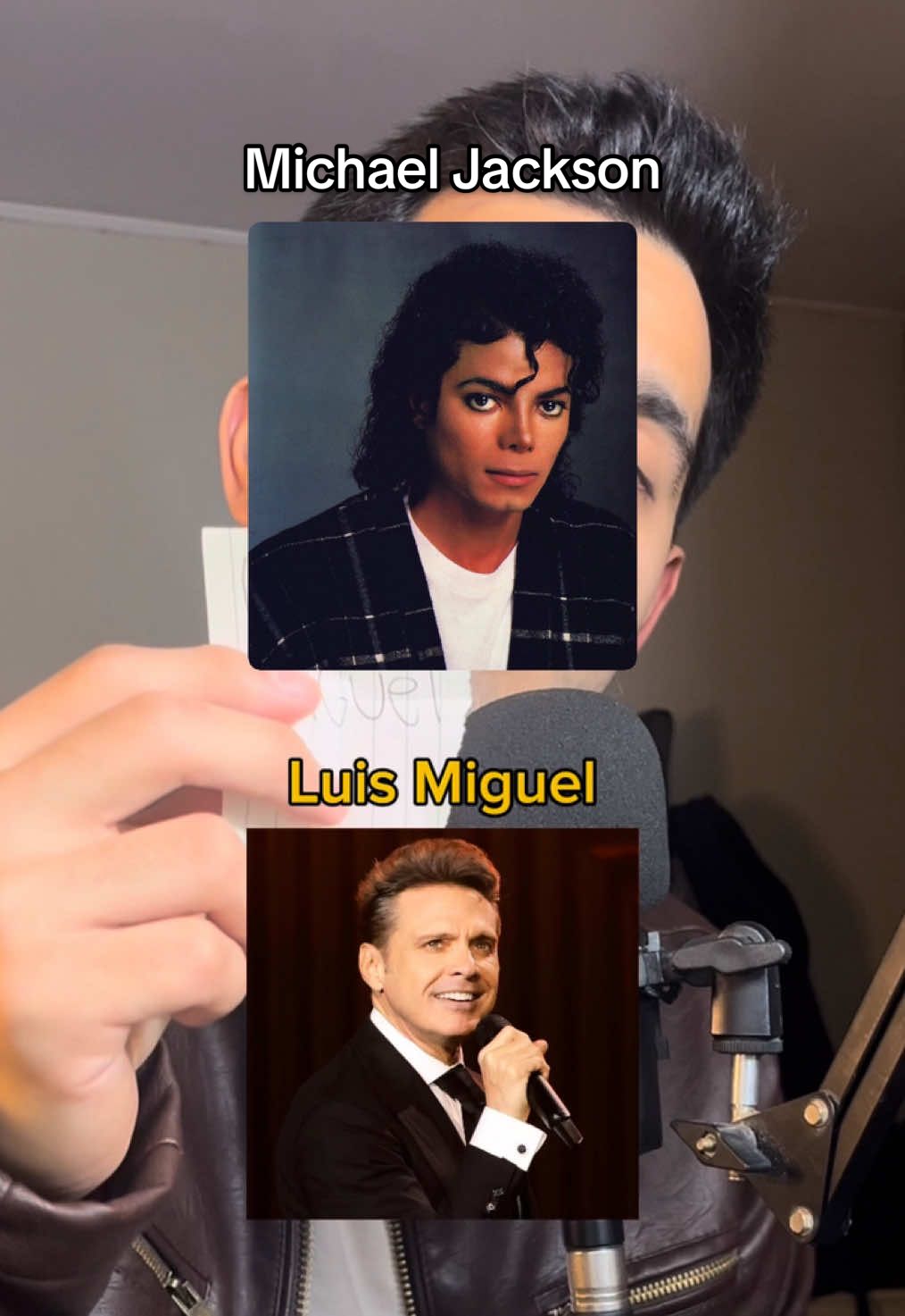 ¿Cómo sonaría una canción de Luis Miguel ft. Michael Jackson? 🤔✍️ #michaeljackson #luismiguel #ia #musica 