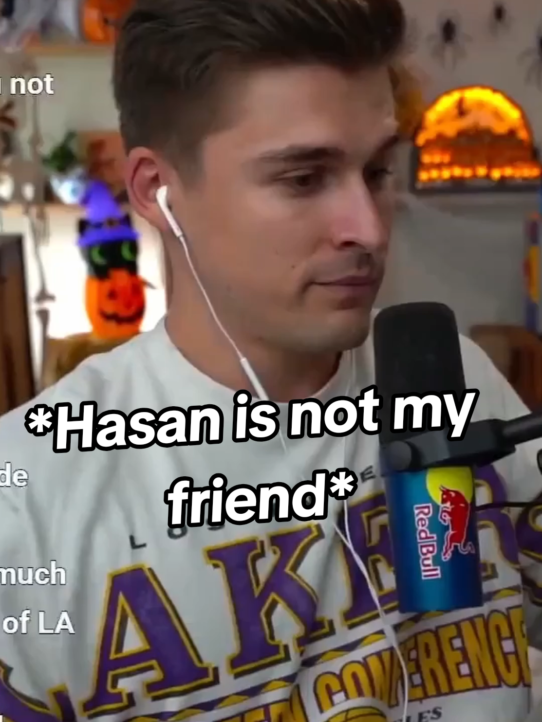 Ludwig expresses that Hasan is not his friend, just a coworker 😬 #ludwig #hasan #fyp #twitchstreamer #clips 