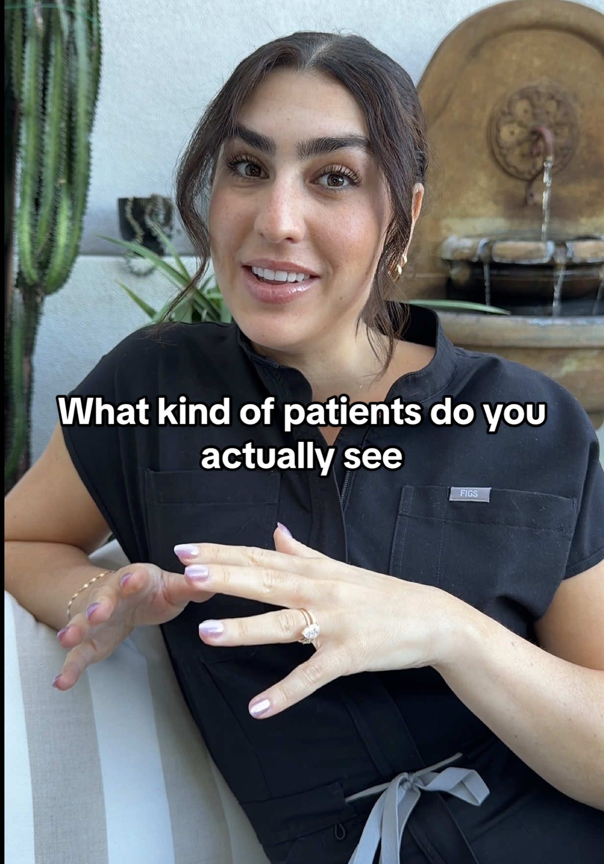 Should we do more of these?! 🧠🤠 In my @wearfigs jumpsuit🖤 #physicianassistant #healthcare #education #womeninmedicine #lifestylecreator 