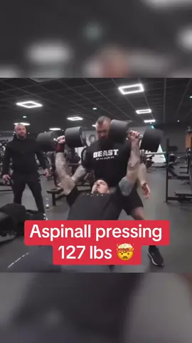 #TomAspinall’s strength is ridiculous 💪 #UFC #mma #ufc321 #GymTok (via @Eddie Hall - The Beast)