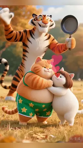 The leopard didn’t expect its opponent to be so powerful!#funny #orangecat #kitten #viral #foryou 