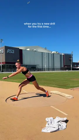 Wide left my guy #shotput #trackfail 