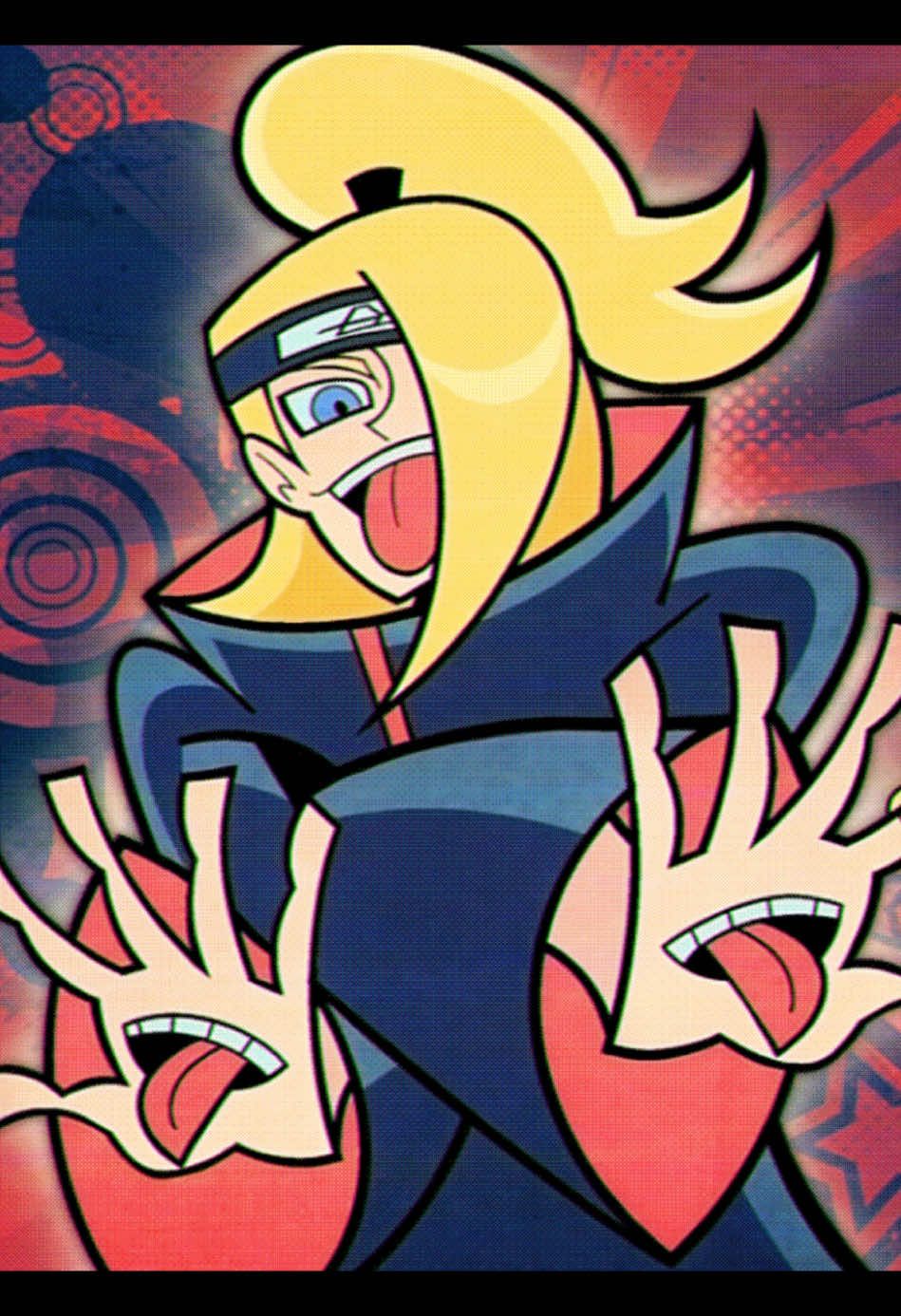 love him #naruto #deidara #akatsuki #anime #fyp 