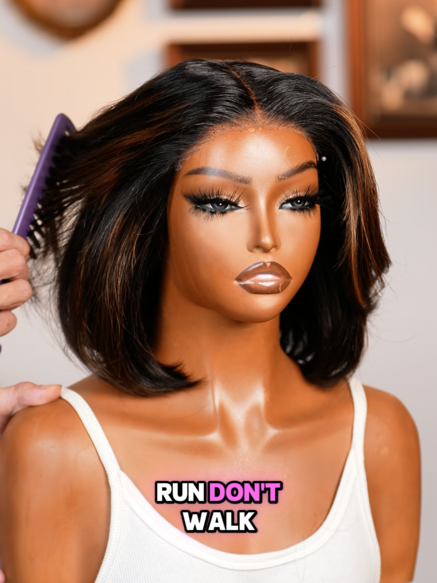 #hairlayercut #luvme #fyp #luvmehair #naturalhair #glueless #braidedwig #wigtok #wiginstall #wig #fallseason #fallfashion