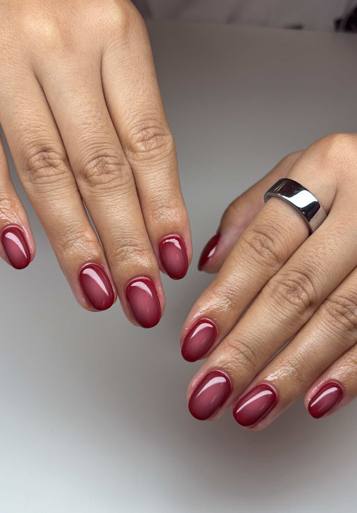 Builder Gel ❤️ #buildergel #buildergeldesign #nails #airbrushnails #fyp 